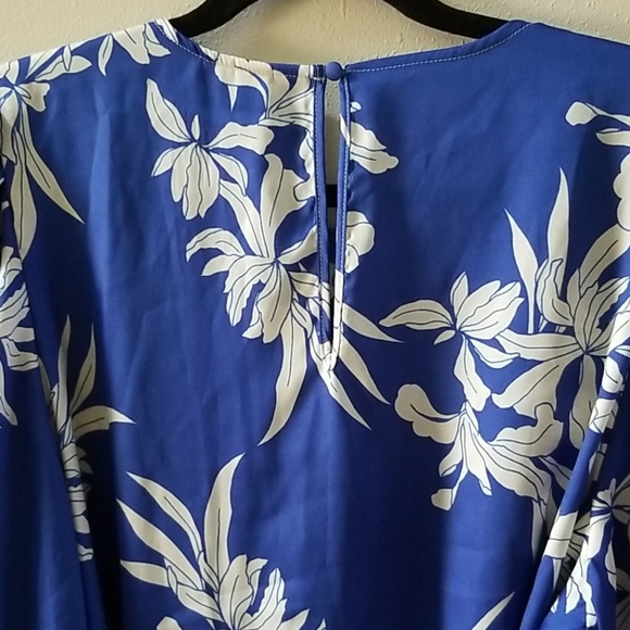 Alexis x Target Floral Long-Sleeve Rope Belt Tiered Dress - Picture 5 of 7